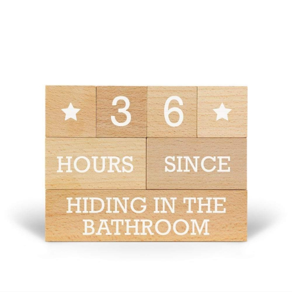 New Baby Countdown Blocks - Picture 5 of 15
